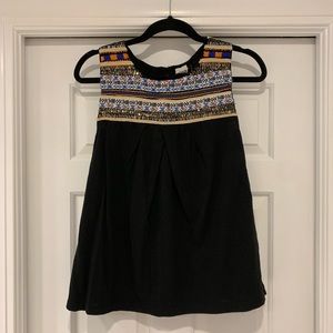 Anthropologie Black Tank Top